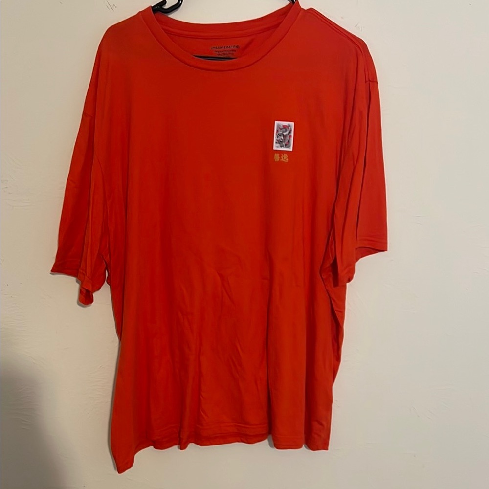 Men's Red Graphic T-Shirt